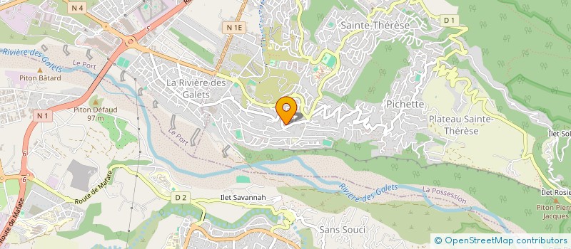 localisation de l'entreprise ILAN ET MAE à LA POSSESSION