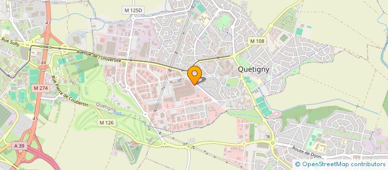 localisation de l'entreprise ILANA BEAUTY à QUETIGNY