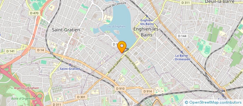 localisation de l'entreprise ILANAHOST à ENGHIEN-LES-BAINS