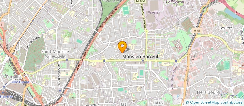 localisation de l'entreprise ILANARAYAN TAXI  MONS-EN-BARUL