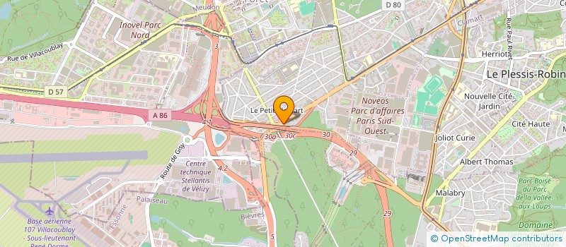 localisation de l'entreprise ILANN B  CLAMART