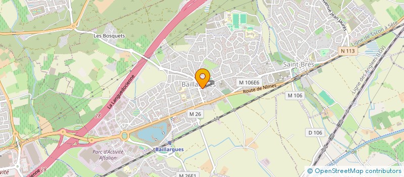 localisation de l'entreprise ILANN SOCIETE à BAILLARGUES