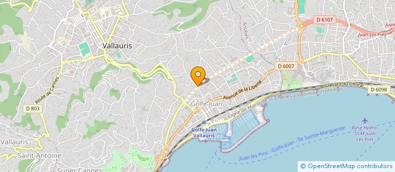 localisation de l'entreprise ILANOAH à VALLAURIS