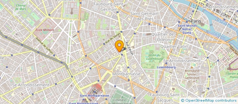 localisation de l'entreprise ILANOR à PARIS