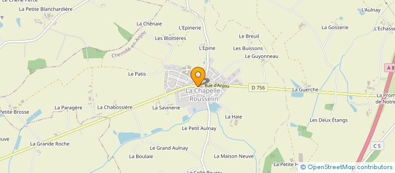 localisation de l'entreprise ILANORA  CHEMILLE-EN-ANJOU