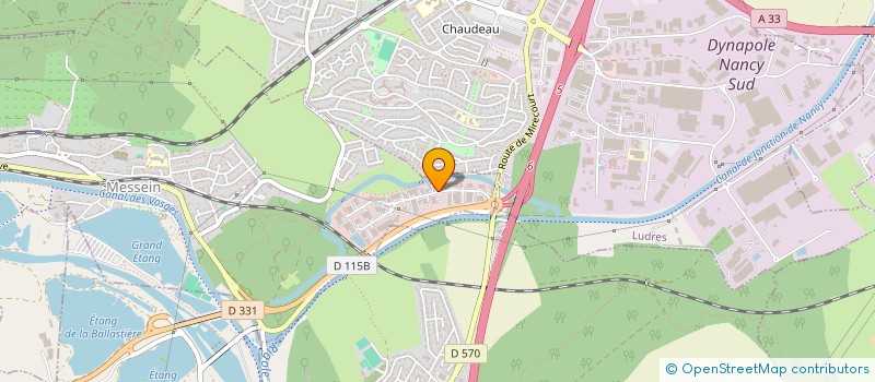 localisation de l'entreprise ILANS  MESSEIN