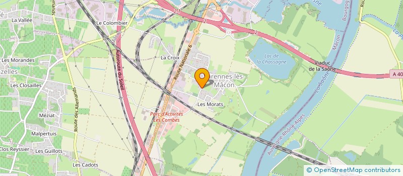 localisation de l'entreprise ILAP  VARENNES-LES-MACON