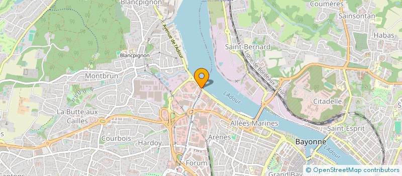 localisation de l'entreprise ILARGI  ANGLET