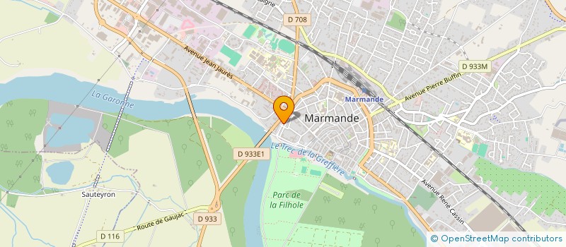 localisation de l'entreprise ILASA à MARMANDE