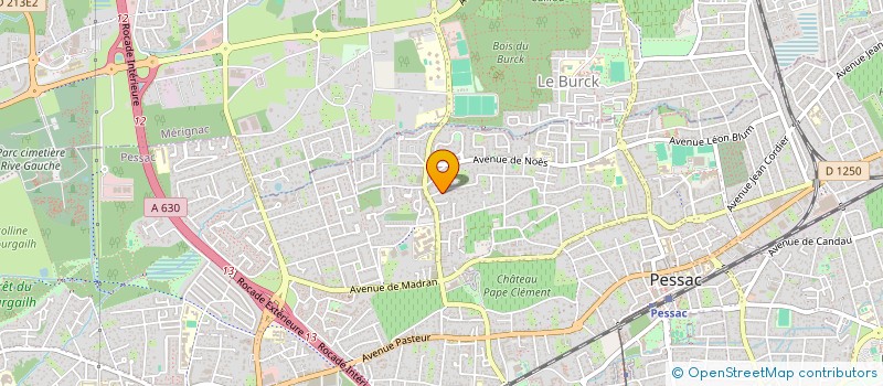 localisation de l'entreprise ILAUSA  PESSAC