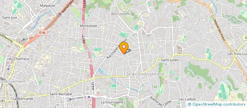 localisation de l'entreprise ILAVI à MARSEILLE