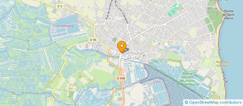 localisation de l'entreprise ILBANE  NOIRMOUTIER-EN-L'ILE