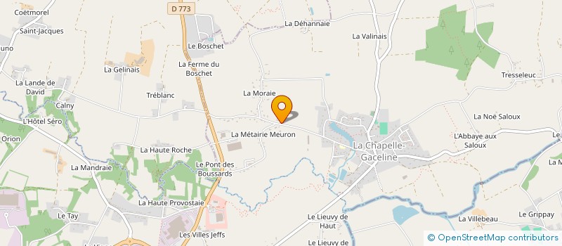 localisation de l'entreprise ILC  LA GACILLY