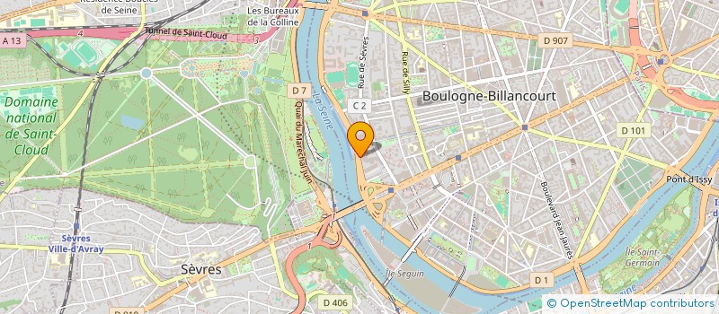 localisation de l'entreprise ILC à BOULOGNE-BILLANCOURT