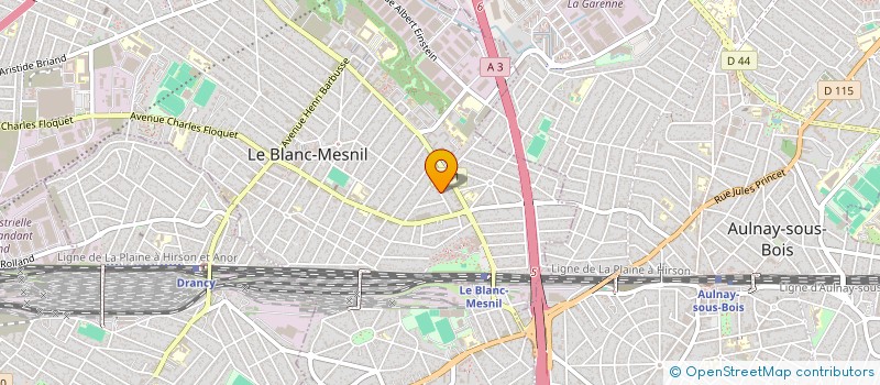 localisation de l'entreprise ILC VASILE à LE BLANC-MESNIL