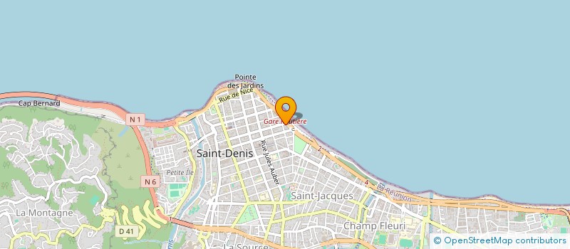 localisation de l'entreprise ILC974 à SAINT-DENIS