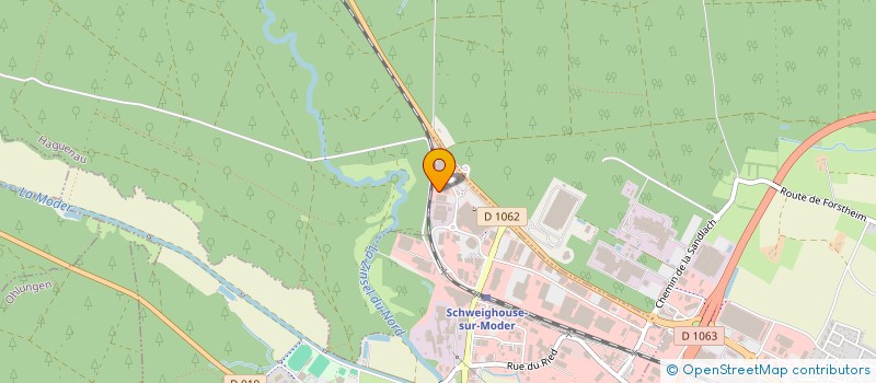 localisation de l'entreprise ILCAR SERVICE à SCHWEIGHOUSE-SUR-MODER