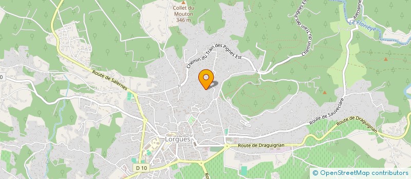 localisation de l'entreprise ILCM à LORGUES