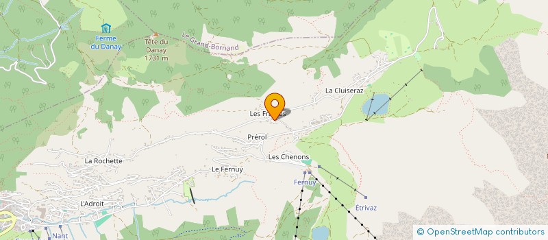 localisation de l'entreprise ILCO à LA CLUSAZ