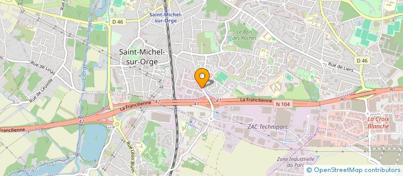 localisation de l'entreprise ILD BATIMENT à SAINT-MICHEL-SUR-ORGE
