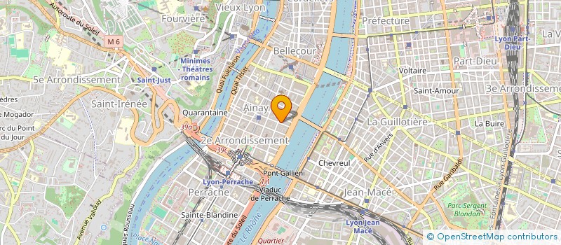 localisation de l'entreprise ILDA  LYON