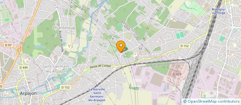 localisation de l'entreprise ILDA INVESTISSEMENT 7 à SAINT-GERMAIN-LES-ARPAJON