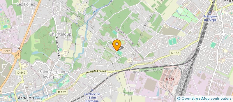 localisation de l'entreprise ILDA INVESTISSEMENT 8 à ST GERMAIN LES ARPAJON