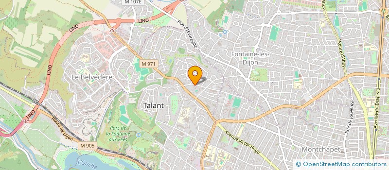 localisation de l'entreprise ILDACTION à DIJON