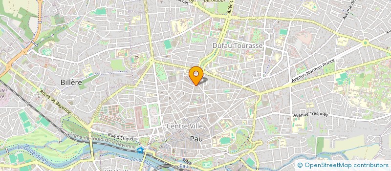 localisation de l'entreprise ILDAR à PAU