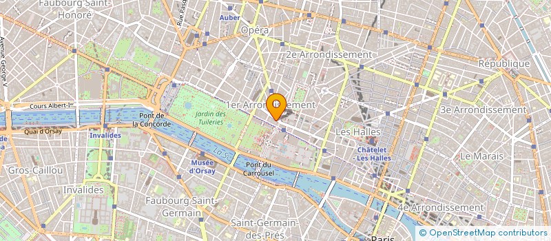 localisation de l'entreprise ILDECARL  PARIS