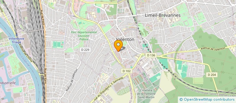 localisation de l'entreprise ILDS à VALENTON