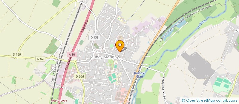 localisation de l'entreprise ILE à JAUNAY-MARIGNY