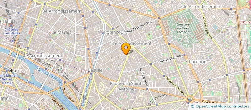 localisation de l'entreprise ILE AUX MEUBLES  PARIS