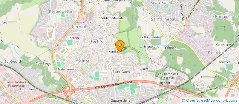 localisation de l'entreprise ILE BLEUE à VANNES