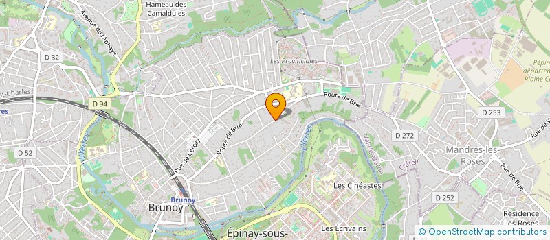 localisation de l'entreprise ILE-CONSEIL à BRUNOY