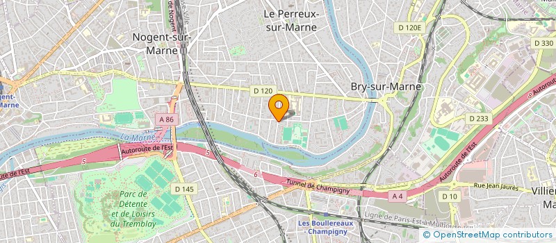 localisation de l'entreprise ILE D'AMOUR à LE PERREUX-SUR-MARNE