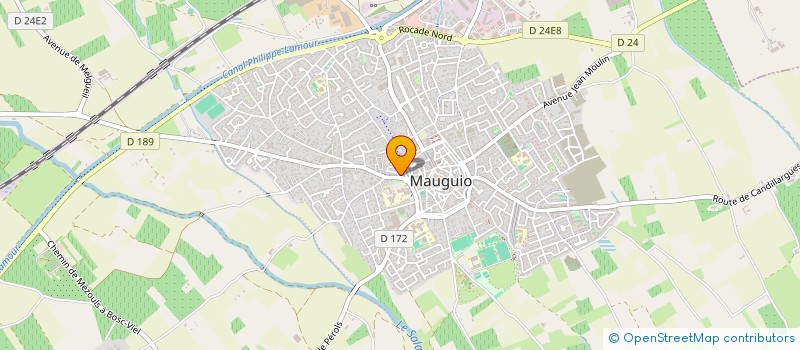 localisation de l'entreprise ILE D ITHAQUE  MAUGUIO