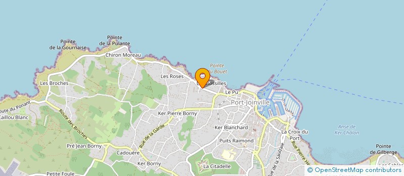 localisation de l'entreprise ILE D'YEU BASKET CLUB  L'ILE-D'YEU