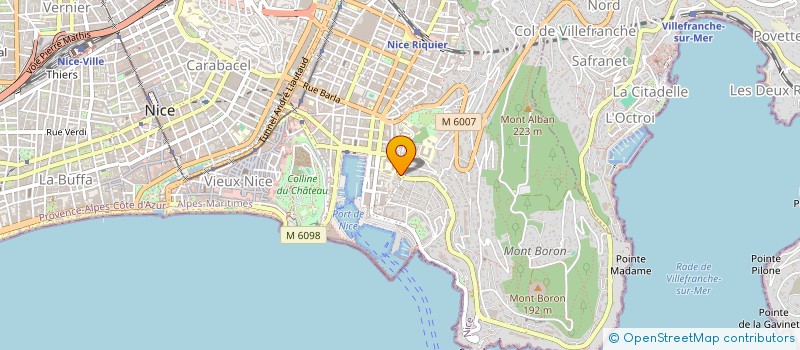 localisation de l'entreprise ILE DE BEAUTE à NICE
