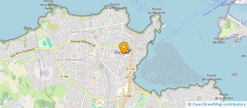 localisation de l'entreprise ILE DE CEZEMBRE à DINARD