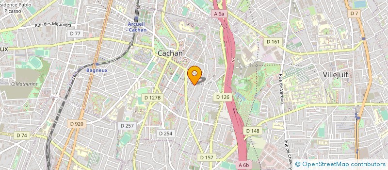 localisation de l'entreprise ILE DE FRANCE ASCENSEURS à GENNEVILLIERS