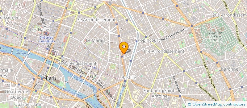 localisation de l'entreprise ILE DE FRANCE DEPANNAGE IFD à PARIS