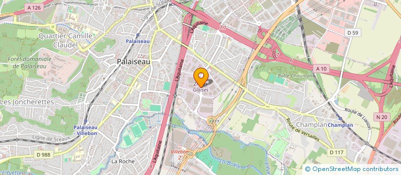 localisation de l'entreprise ILE DE FRANCE DIFFUSION à PALAISEAU