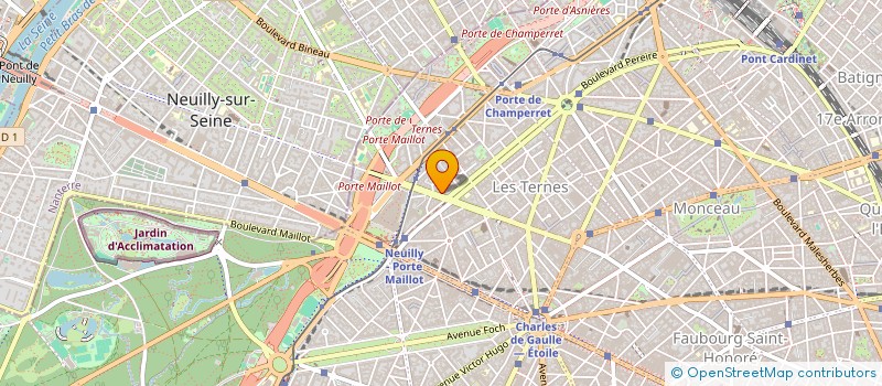 localisation de l'entreprise ILE DE FRANCE ECHAFAUDAGES à PARIS