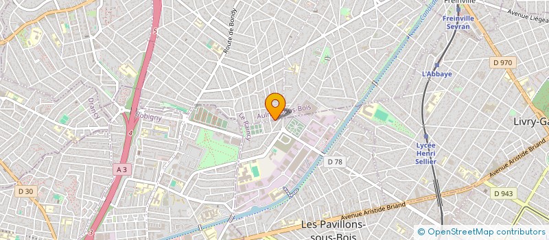 localisation de l'entreprise ILE DE FRANCE ELEC à LES PAVILLONS-SOUS-BOIS
