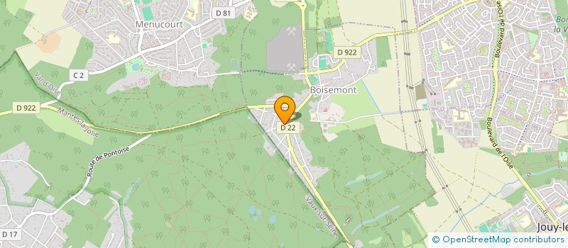 localisation de l'entreprise ILE DE FRANCE EXPERTISE COMPTABLE ET/OU ILEC  PONTOISE