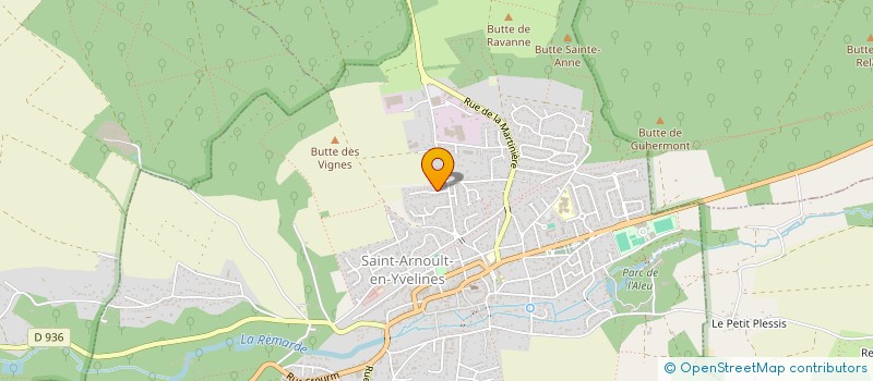 localisation de l'entreprise ILE DE FRANCE FUNERAIRE  PONTHEVRARD