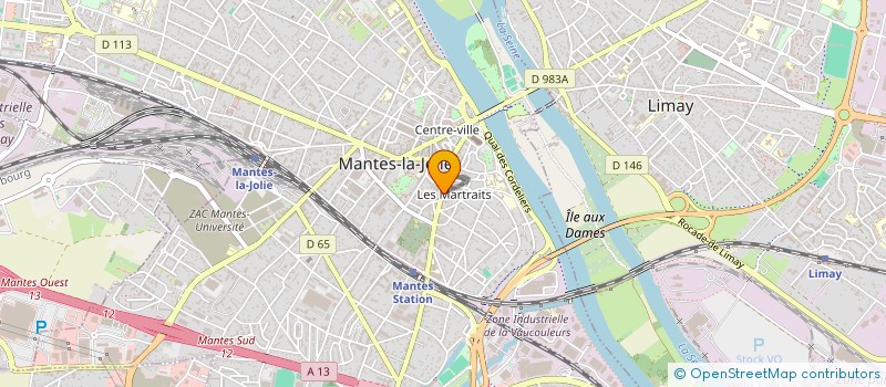 localisation de l'entreprise ILE DE FRANCE GESTION à MANTES-LA-JOLIE