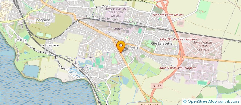 localisation de l'entreprise ILE DE FRANCE IMMOBILIER  AYTRE