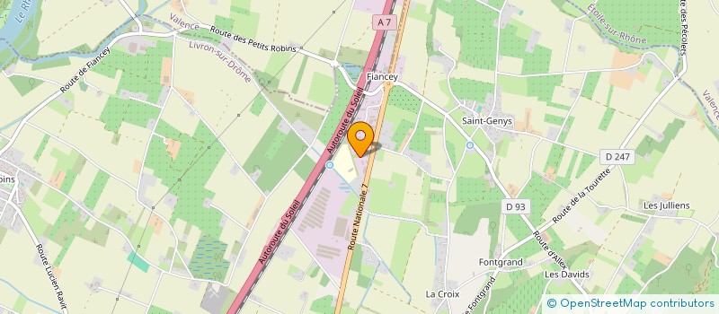 localisation de l'entreprise ILE DE FRANCE INVEST  LIVRON-SUR-DROME